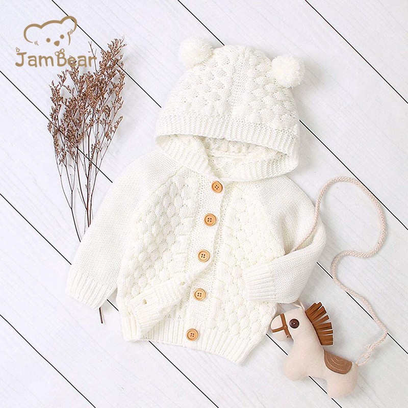 Baby Sweater Supplier - Unisex Knit Cotton Button