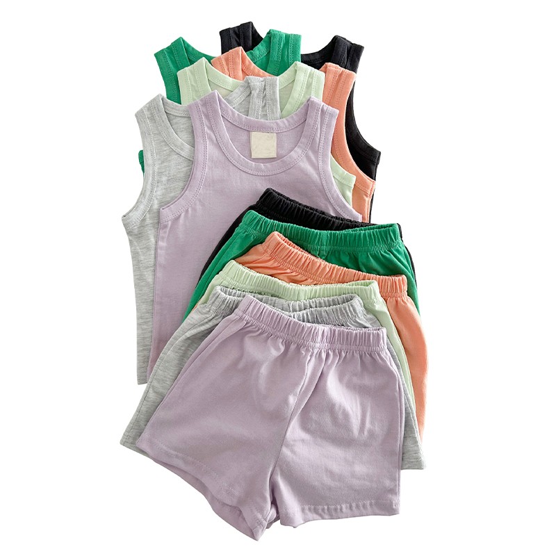 Boys Clothing Set Factory - Organic Cotton Waffle Knit