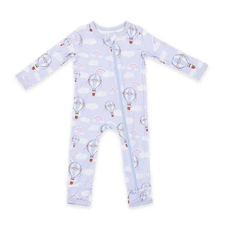 Baby Romper Manufacturer - Organic Bamboo Two Way Zipper