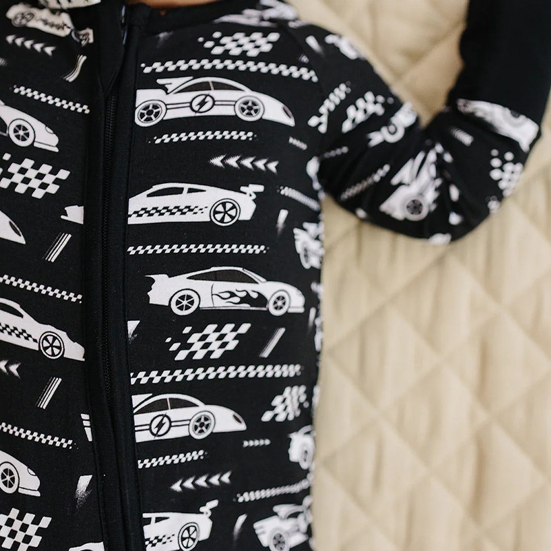 Baby Onesie Supplier - Organic Bamboo Zip Romper