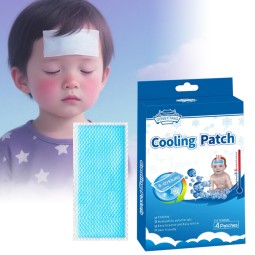 Factory OEM Hydrogel Kids Forehead Patch Baby Ice Cold Patch