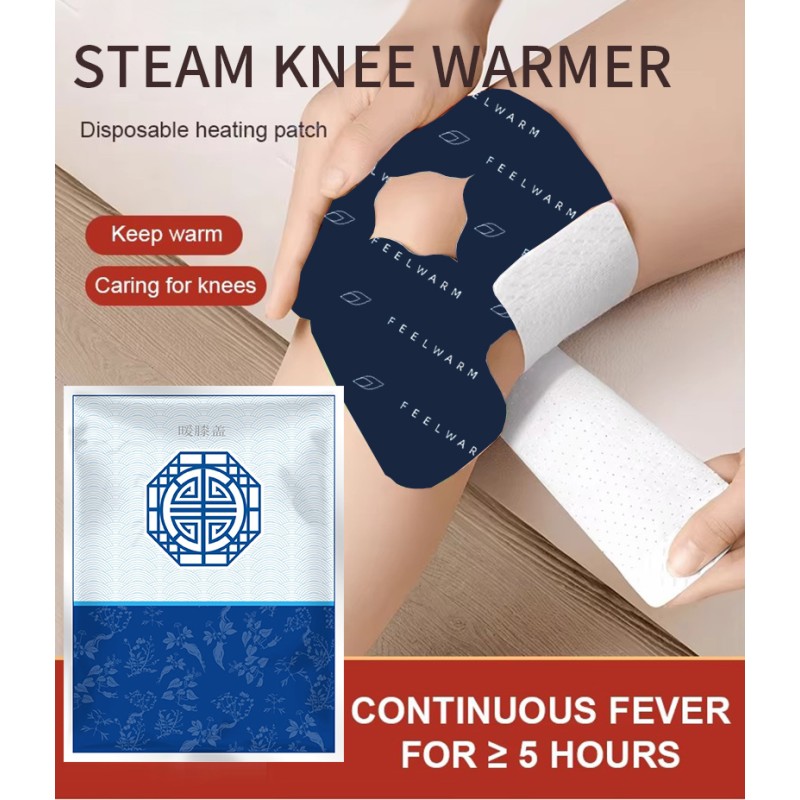 Custom Logo Knee Heating Patches Hot Selling Warm Knee Pads