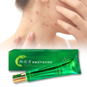 Private Label Acne Skin Cream Herbal Plant Formula Aloe Moisturizer Acne Cream