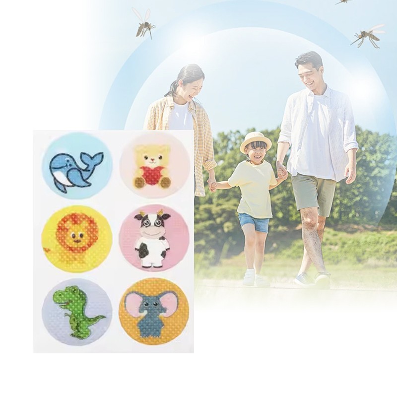 Factory OEM Children Mosquito Repellent Patch Essential Oil Mosquito Repellent Stickers for Kids