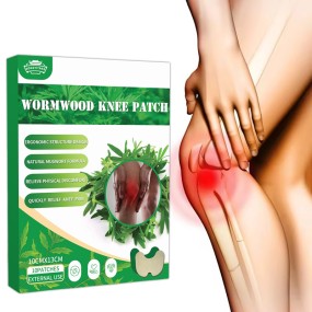 OEM Manufacturer Natural Moxibustion Plaster Self-Heating Wormwood Knee Pain Patch