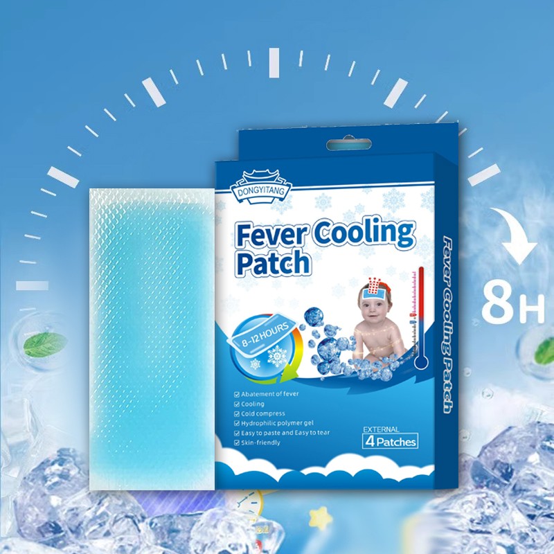 Physical Cooling Kids Forehead Patch Factory Wholesale Cooling Patch