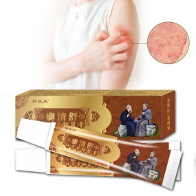 Free Sample Skin Itching Medical Ointment Natural Herbal Eczema Cream
