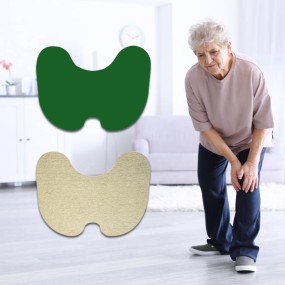 Free Sample Natural Wormwood Knee Joint Pain Patch Wormwood Plaster Patches