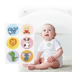 Kids Mosquito Bite Repellent Patch Plant Formula Mosquito Repellent Patches Stickers