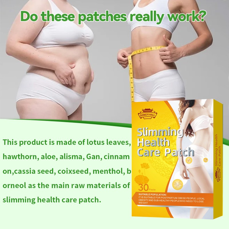 ODM/OEM Body Belly Slimming Detox Patch Hot Selling Health Slim Flat Tummy Patches