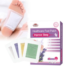 High Quality Natural Herbs Bamboo Vinegar Detox Foot Patch Deep Cleansing Foot Patch