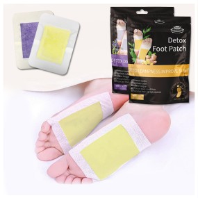 Factory Supply Improve Body Ginger Foot Patches Detoxify Deep Cleansing Foot Detox Patch