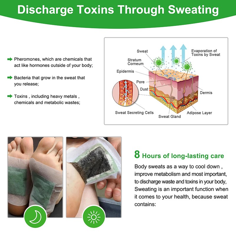 Factory Supply Herbal Foot Pads Bamboo Ginger Cleaning Detox Foot Patch Lavender Wormwood Health Feet Patch