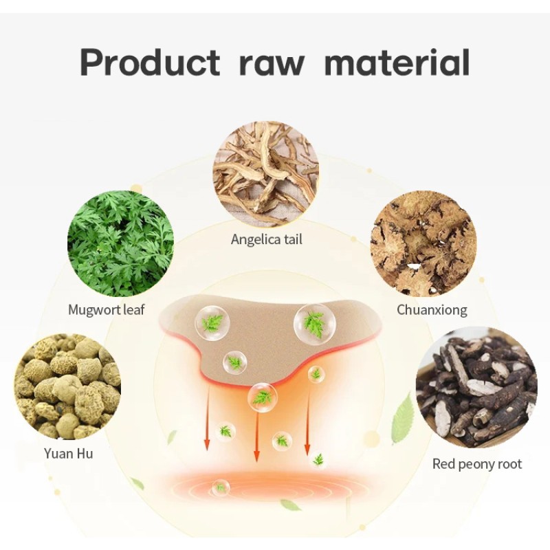 OEM/ODM Chinese Natural Wormwood Herbal Pain Plaster Wormwood Cervical Vertebra Pain Patch