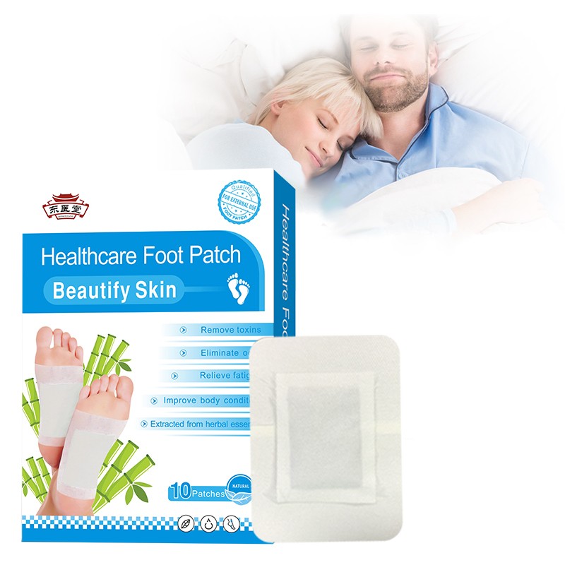 Improve Sleep Quality Body Detox Slimming Foot Pads Natural Herbal Deep Cleansing Detox Foot Patch