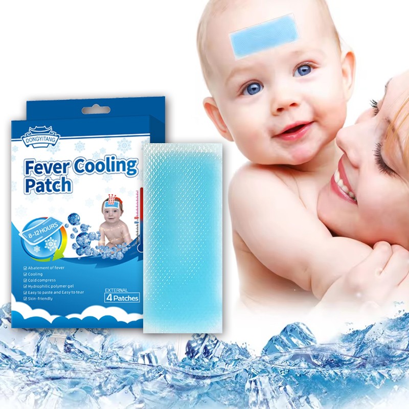 Factory Supply Children Forehead Ice Cold Patch Gentle and Non-irritating Cooling Patch
