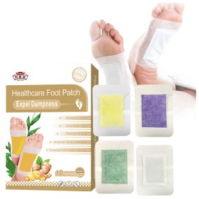 Deep Cleansing Herbal Detox Foot Patch Ginger Detox Foot Care Improves Sleep Slimming Detox Foot Patch