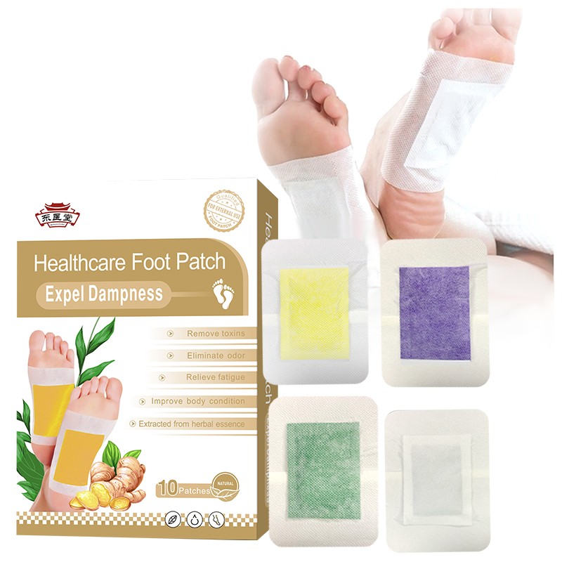 Deep Cleansing Herbal Detox Foot Patch Ginger Detox Foot Care Improves Sleep Slimming Detox Foot Patch