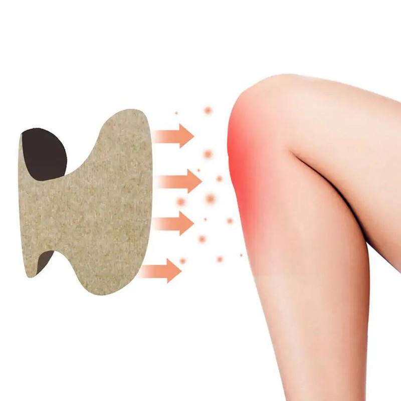OEM Manufacturer Natural Moxibustion Plaster Self-Heating Wormwood Knee Pain Patch