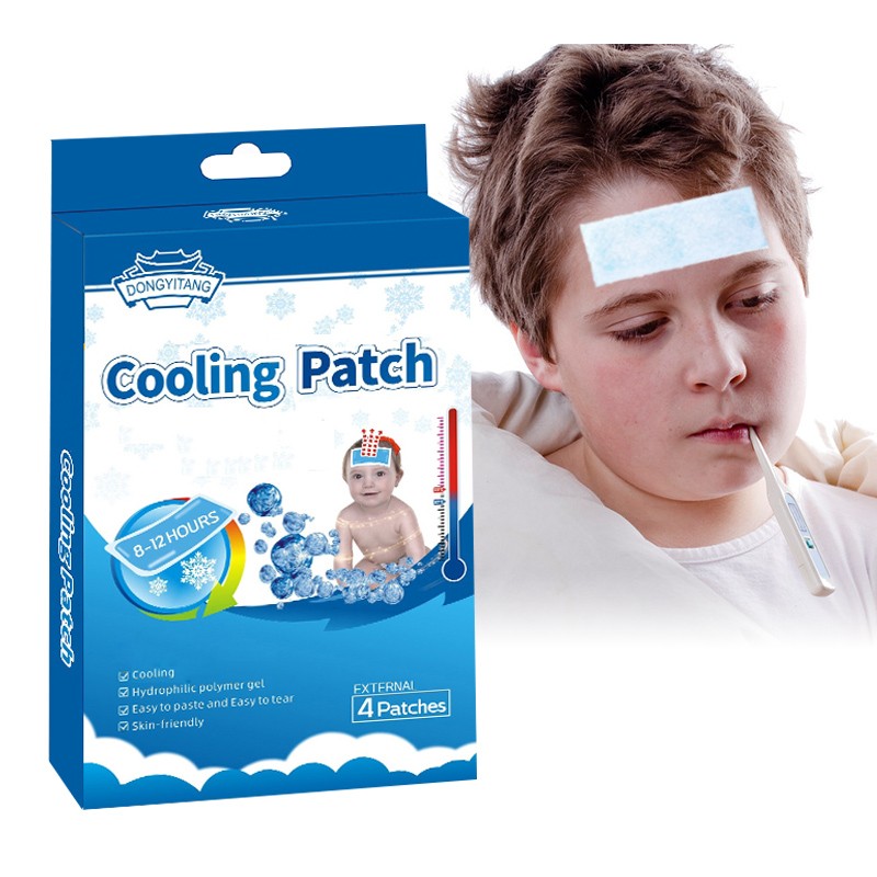 Factory Customized Hot Sale Cooling Gel Patch Cooling Patches Ice Cold Patch