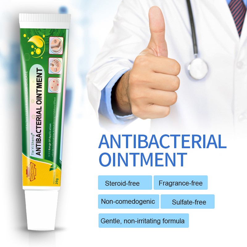 Wholesale Custom Herbal Skin Ringworm Cream Skin Eczema Itching Acne Fungal Infection Ointment