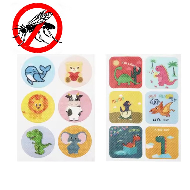 Private Label Mosquito Repellent Patches Plant Extract Outdoor Mosquito Repellent Stickers