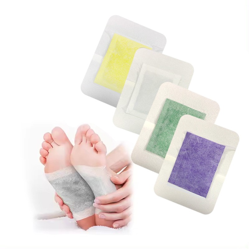 Improve Sleep Quality Body Detox Slimming Foot Pads Natural Herbal Deep Cleansing Detox Foot Patch