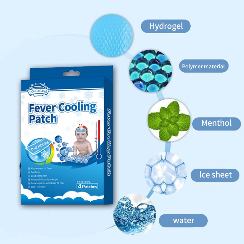 Customized Wholesale Cooling Patch Hot Selling Products Ice Cold Patch