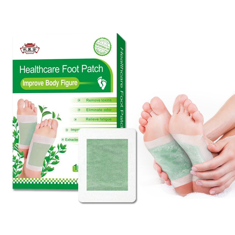 Factory Customization Wormwood Detox Foot Pads Deep Cleansing Body Detoxification Wood Vinegar Foot Patch