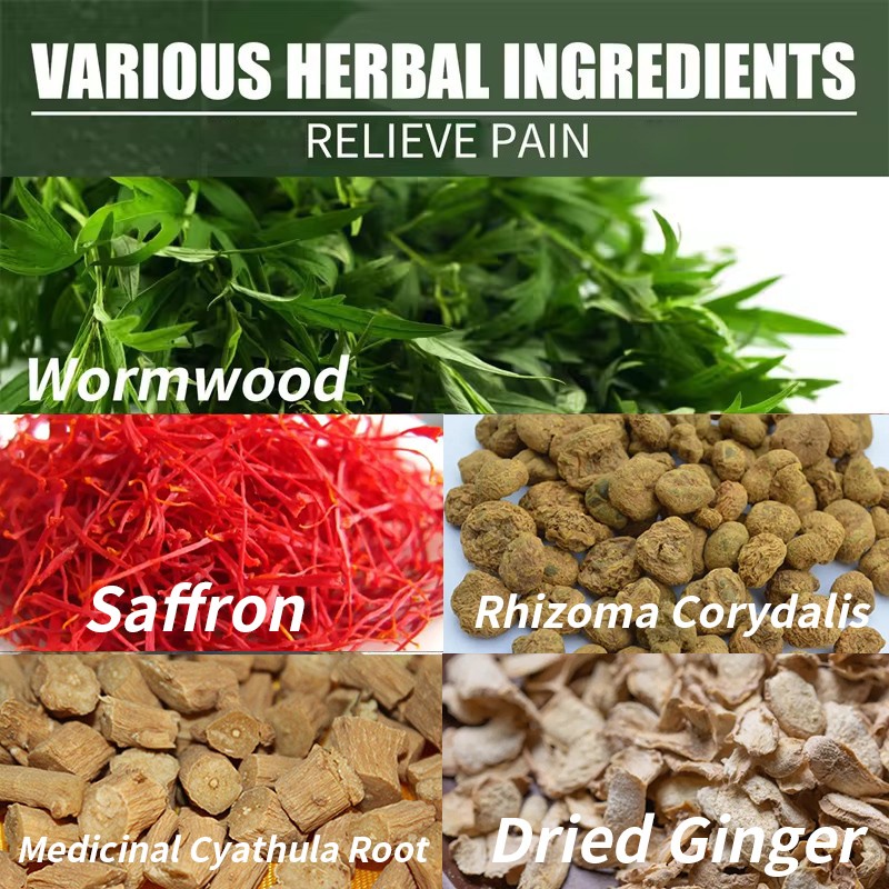 Hot Sale High Quality Wormwood Knee Pain Patch Moxibustion Ointment