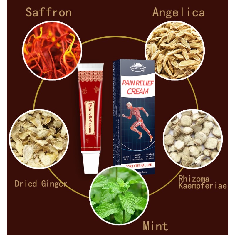 Cervical Muscle Backache Pain Rub Massage Cream Wholesale Capsaicin Creams