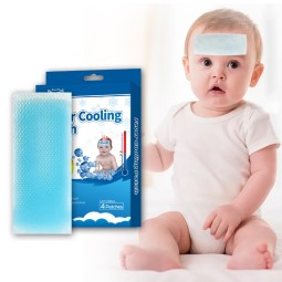 Baby Cooling Patch Safe Effective Forehead Hydrogel Gel Patch