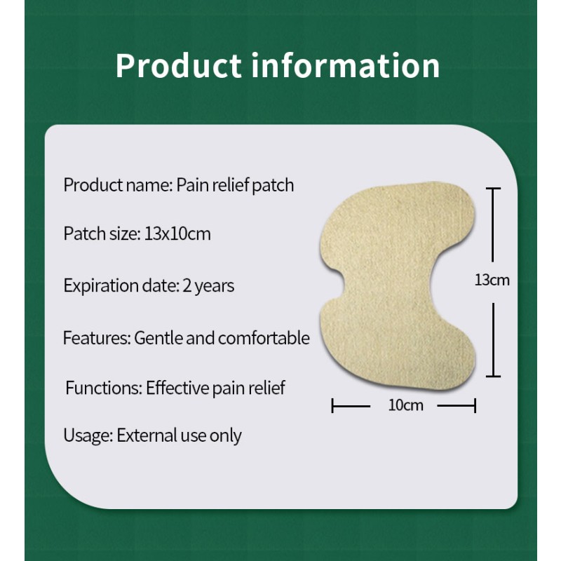 Hot Sale High Quality Wormwood Knee Pain Patch Moxibustion Ointment