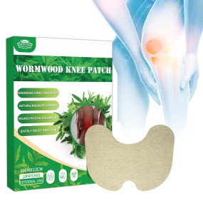 Knee Care Wormwood Plaster Self-Heating Wormwood Knee Pain Patch