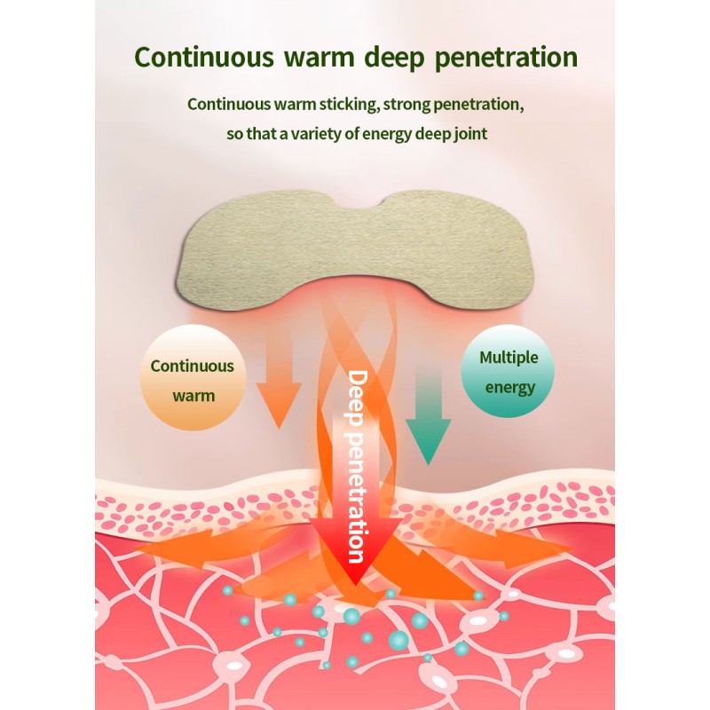 Factory Wholesale Body Pain Heat Plaster Patch Wormwood Knee Pain Patch