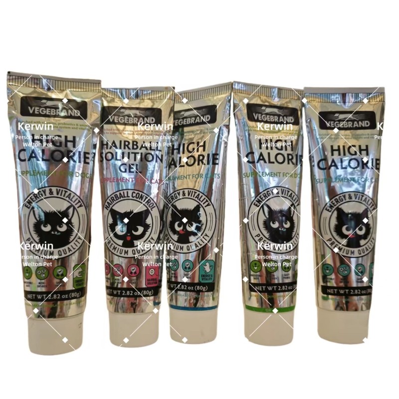 OEM/ODM Pet Nutrient Paste Meal Multivitamins Gel Omega-3 Supplement Immune Support Join and Hip Health Care for Cats and Dogs