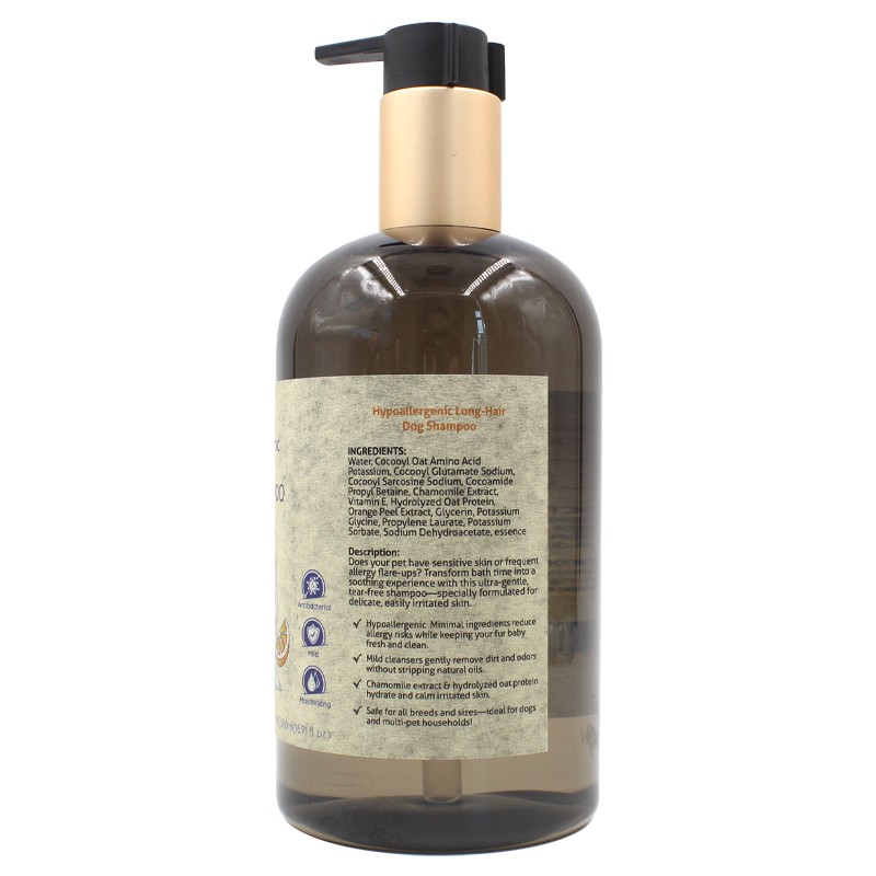 Pet Grooming Products Private Label Dog Shampoo&Conditioner Oatmeal Gentle-Soothing Shampoo for Puppy  Dog Nourishing Shampoo