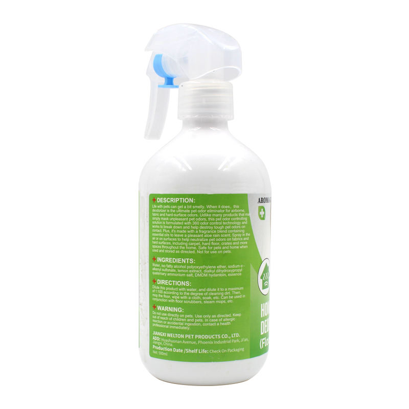 OEM Label Dog Urine Destroyer Spray Enzyme Pet Stain&Odor Remover Cleaner Pet Cleaning Products Dog Puppy Odour Spray Pet Sprays