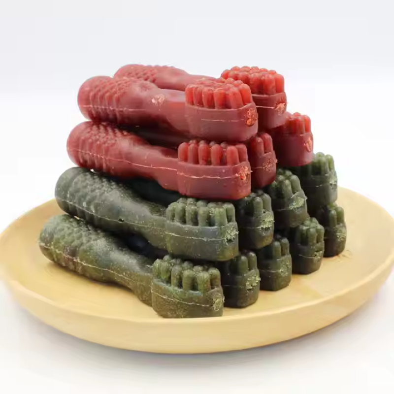 Pet Supplies Dog Dental Treats Dog Snacks Manufacturer Dental Care Dog Treats Beef Flavor Teeth Cleaning Bone