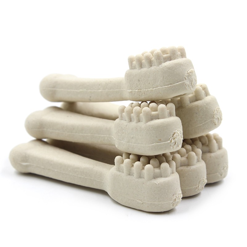 Premium Pet Treats Dog Toothbrush Milk Flavor Dental Bone Treats Calcium Immune Care Dog Dental Snack Factory Supply