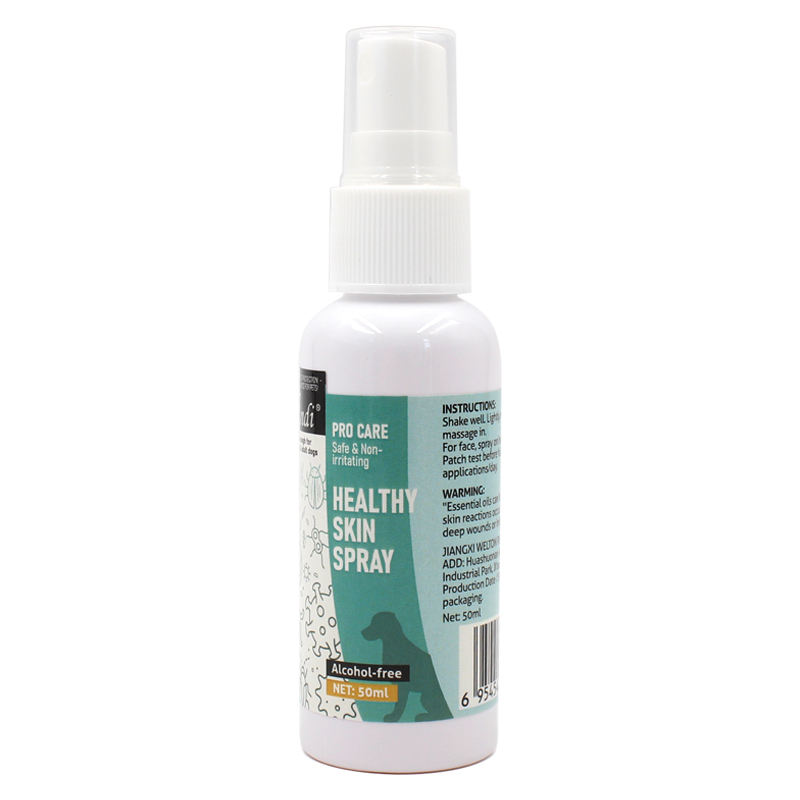 Plant-based Formula Custom Flea and Tick Spray for Dogs and Cats Eco-friendly Flea Treatment Spray 50ML Pet Sterilization Spray