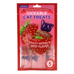 All Natural High Protein Cat Creamy Strips Snack 16g Artificial Colors Free Health Kitten Wet Food With Multi Vitamins&Minerals