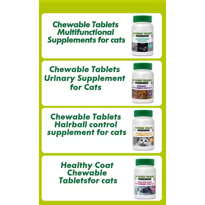 Wholesale Private Label Customized Pet Health Care Supplements Chewable Tablets Pet Dog Digestive Supplements