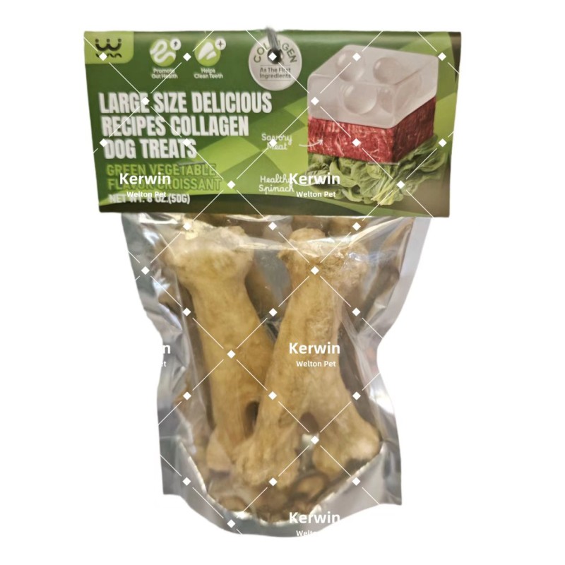 Wholesale Dry Pet Dog Food Treats Dog Dental Snack Treats Mulitiple Flavor Collagen High Protein Dental Chew Sticks for Pets