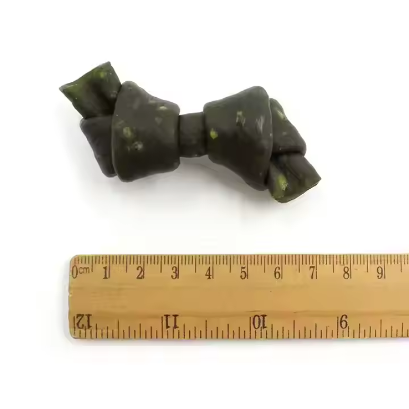 Organic Bulk Green Tea Flavor Dog Treats Fresh Breath Chew Bones Grain-Free Pet Food