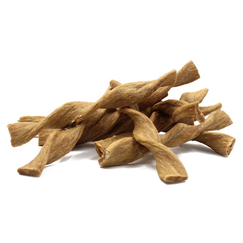 Natural Pet Treats Food Manufacturer Duck Flavor Dog Chew Teeth Grinding High Protein Collagen Dog Treats Twist Stick Dog Snack