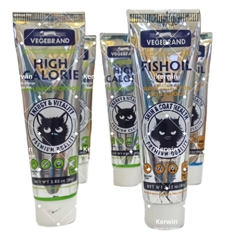 OEM/ODM Pet Nutrient Paste Meal Multivitamins Gel Omega-3 Supplement Immune Support Join and Hip Health Care for Cats and Dogs