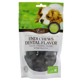 Organic Bulk Green Tea Flavor Dog Treats Fresh Breath Chew Bones Grain-Free Pet Food