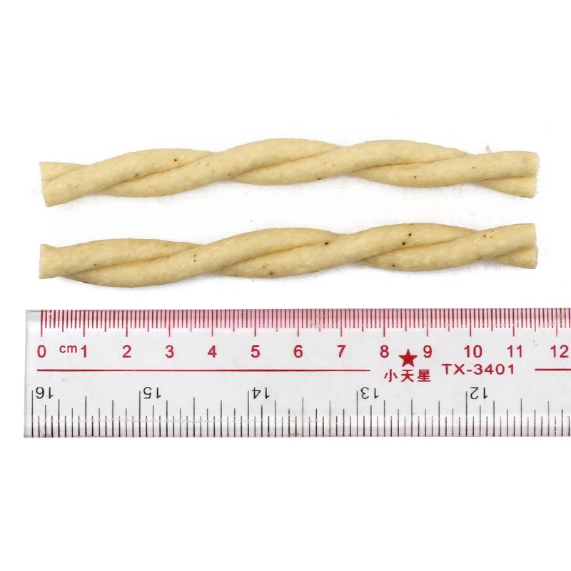 Pet Treats Manufacturer High Protein Dog Dental Care Snack Collagen Twist Stick For Dog All Natural Chicken Flavor Dog Treats