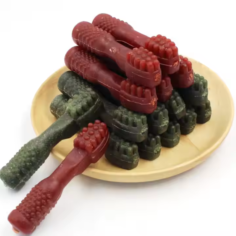 Pet Supplies Dog Dental Treats Dog Snacks Manufacturer Dental Care Dog Treats Beef Flavor Teeth Cleaning Bone